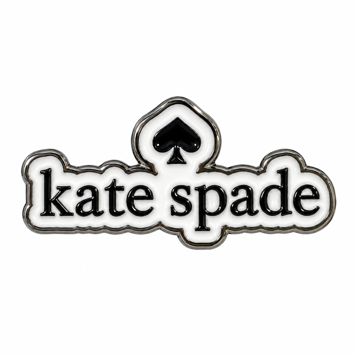 Kate Spade Logo Metal Sticker