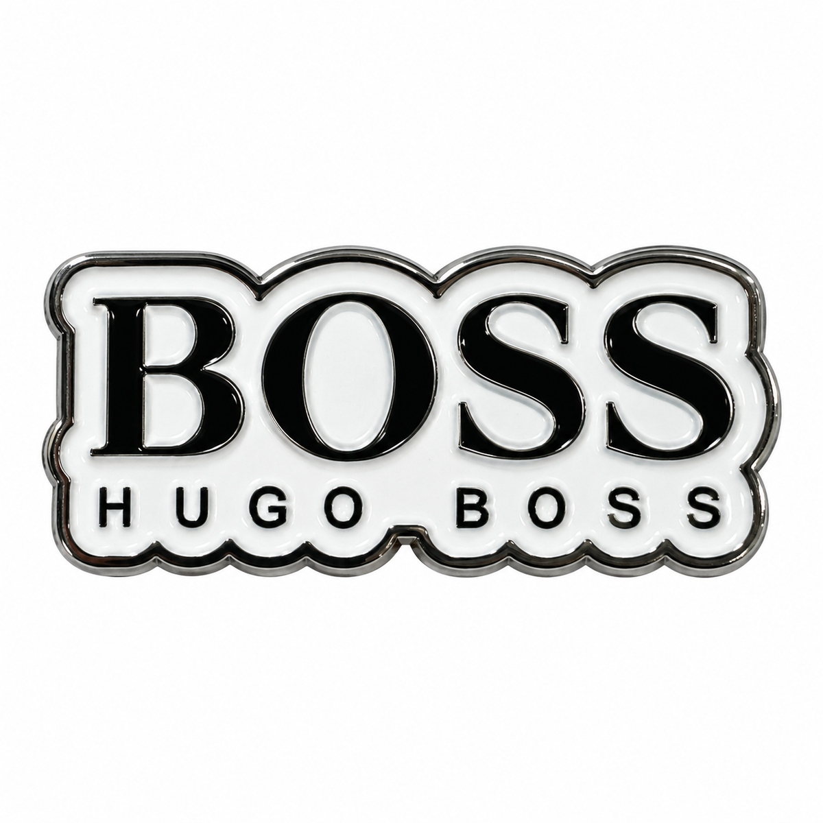 Hugo Boss Logo Metal Sticker