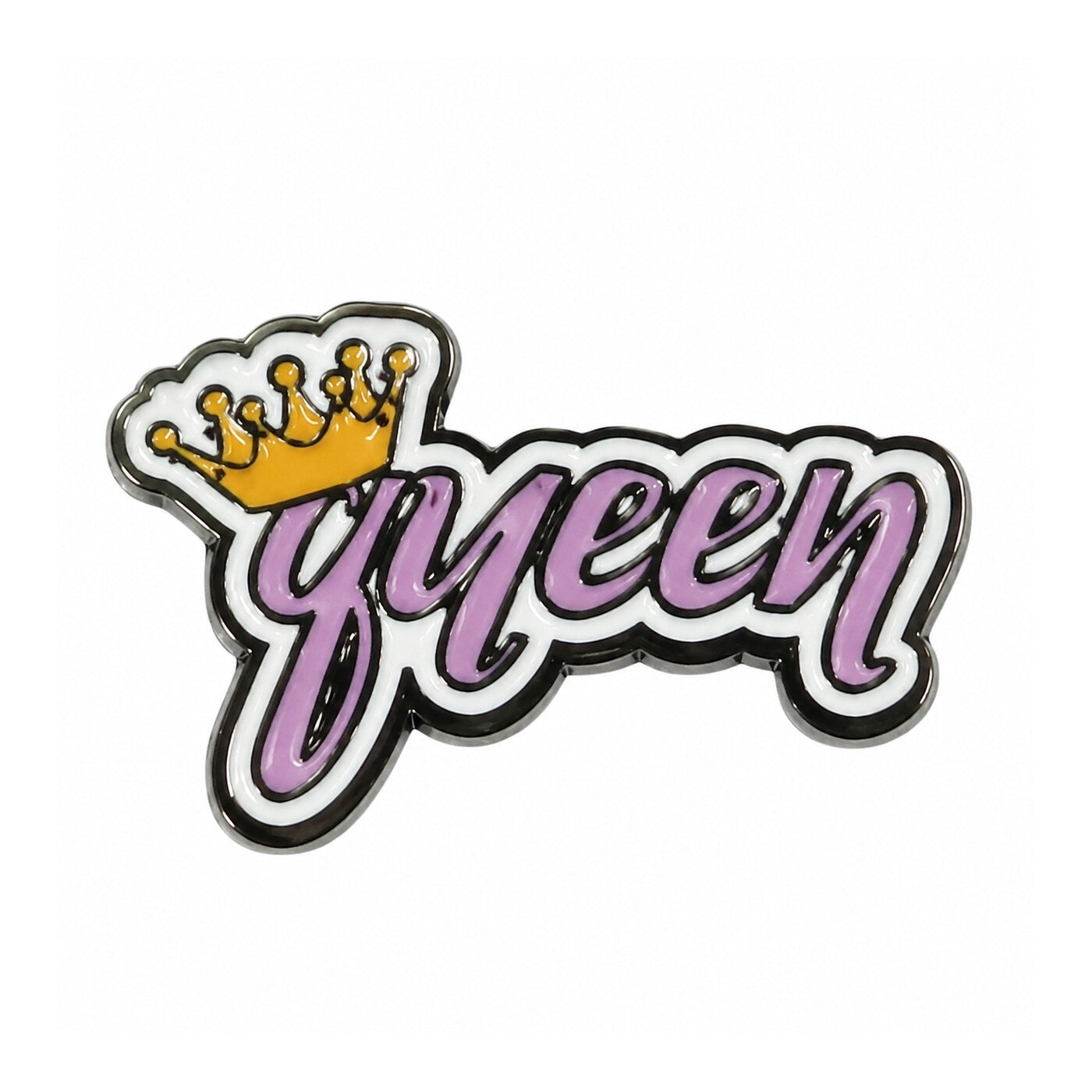 Queen Crown Metal Sticker - SKU MS-071