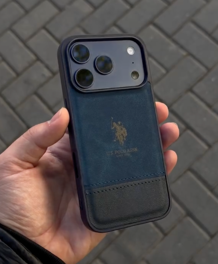 Suede Leather Polo Case