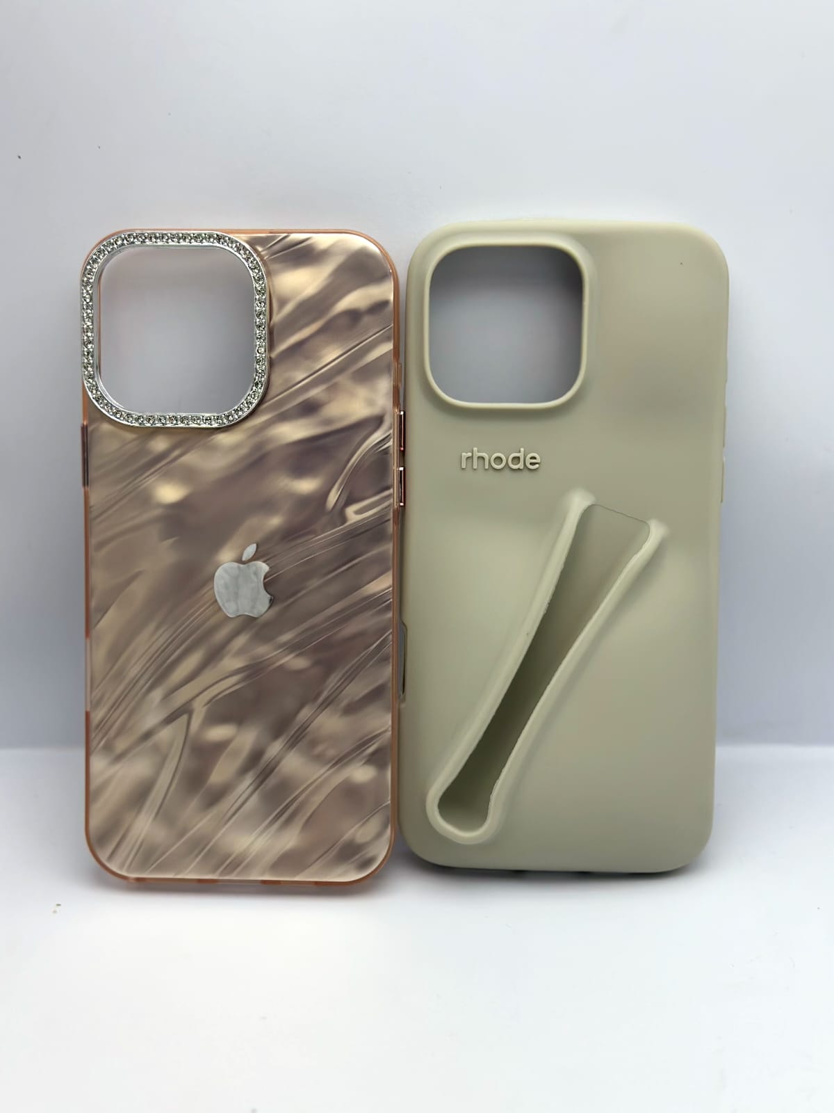 Pearl 3D Case For iPhone + Premium Rhode Lip-Gloss Phone Case