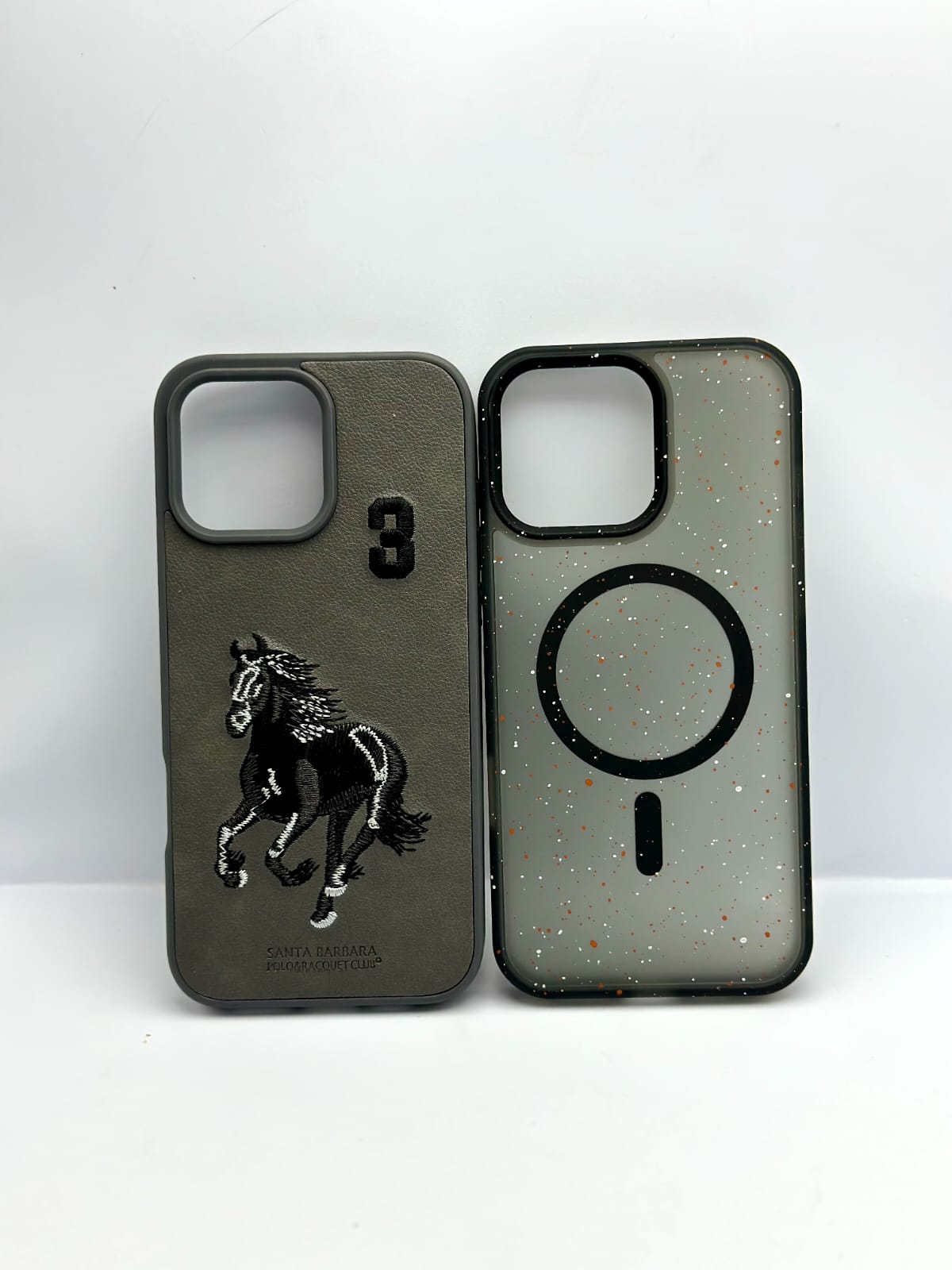 Polo Santa Barbara Boris Edition + Splash Ink Matt Magsafe Case for iphone