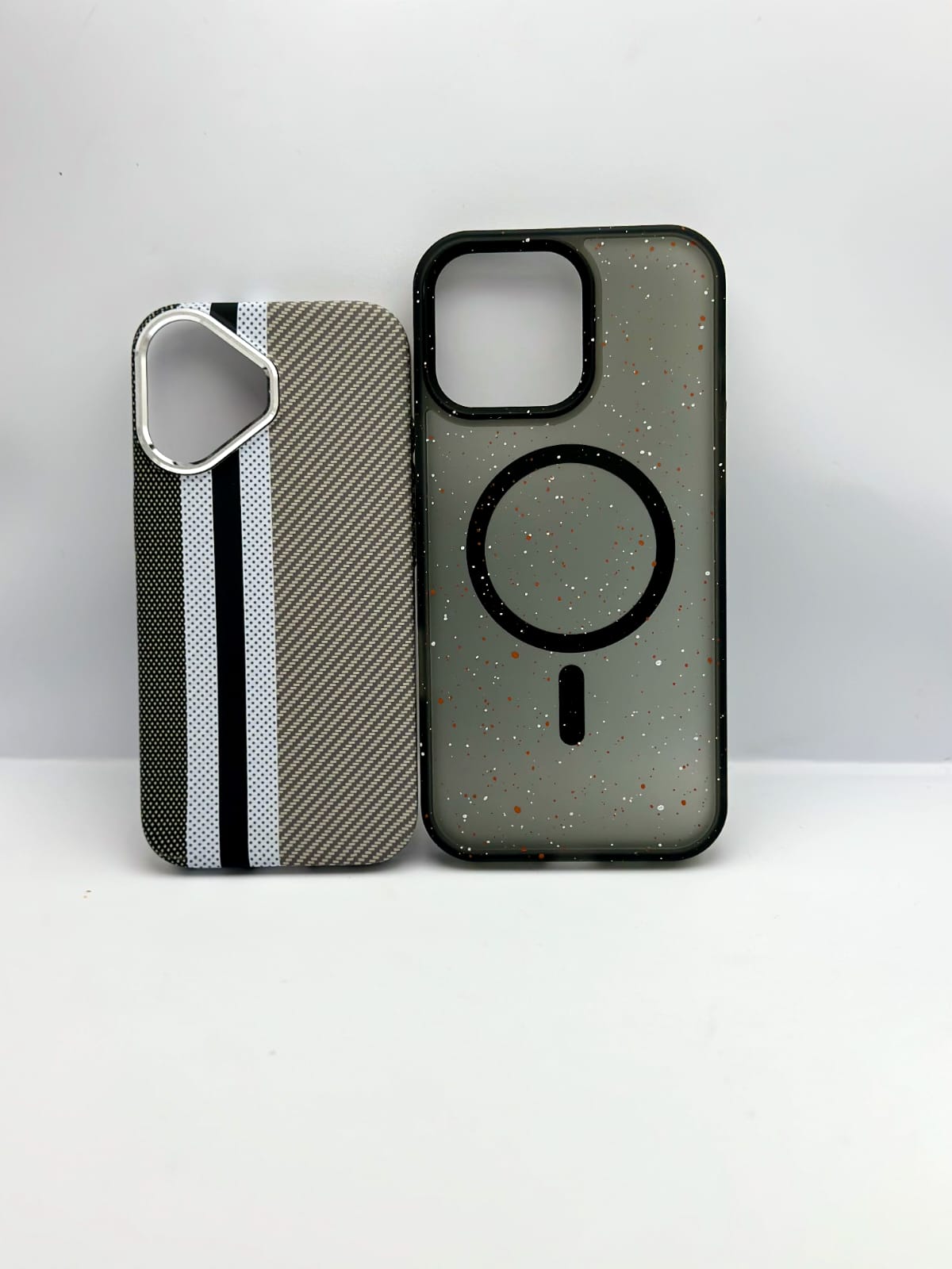 Fusion Wave Carbon Case + Splash Ink Matt Magsafe Case for iphone