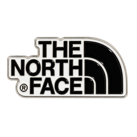 The North Face Logo Metal Sticker