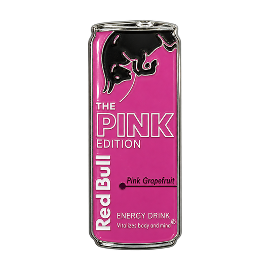 Pink Edition Energy Can Metal Sticker