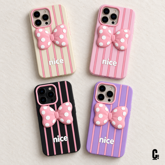 Bow Nice Soft Case 🎀