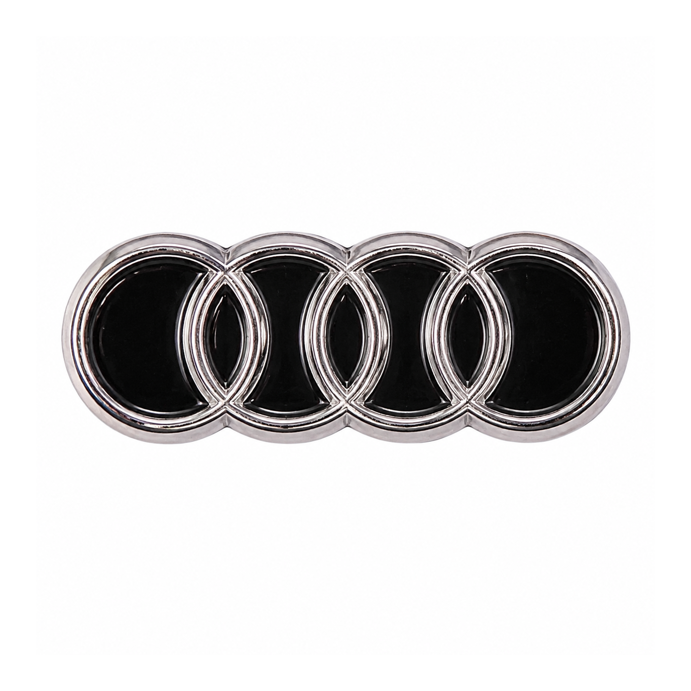 Audi Rings Metal Sticker - SKU MS-008