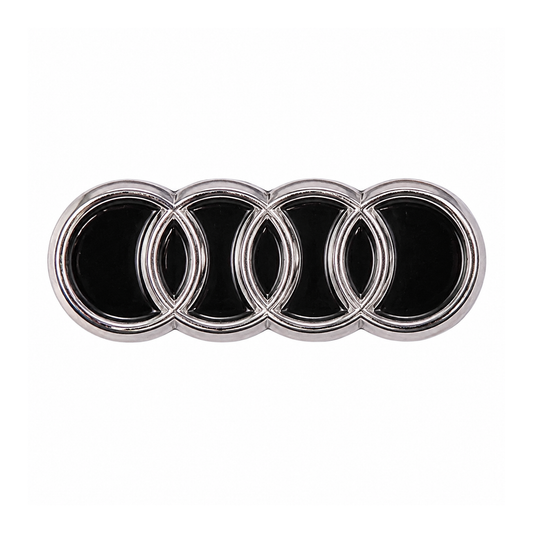 Audi Rings Metal Sticker - SKU MS-008