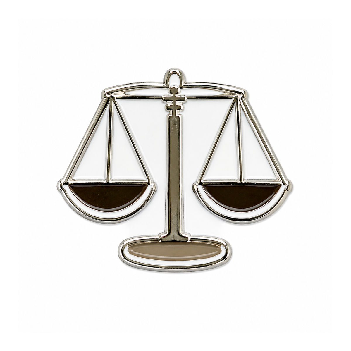Scales of Justice Metal Sticker - SKU MS-013