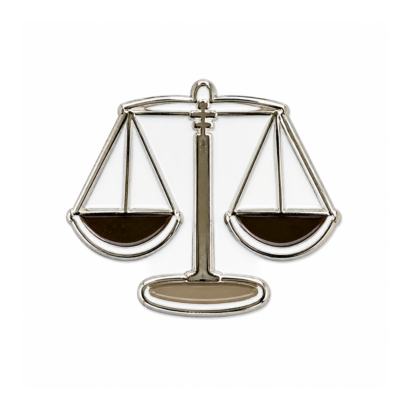 Scales of Justice Metal Sticker - SKU MS-013