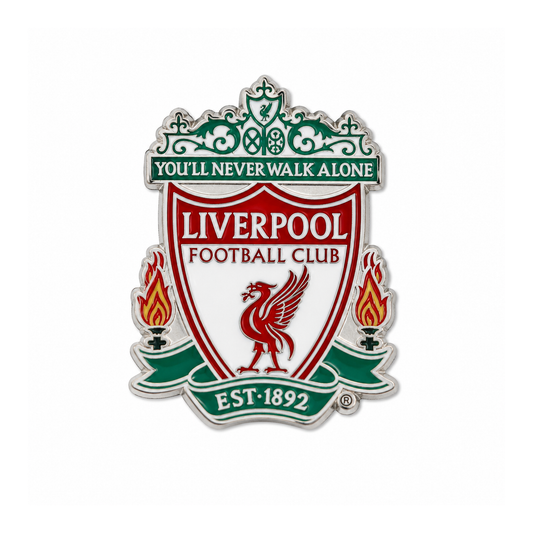 Liverpool FC Crest Metal Sticker - SKU MS-014