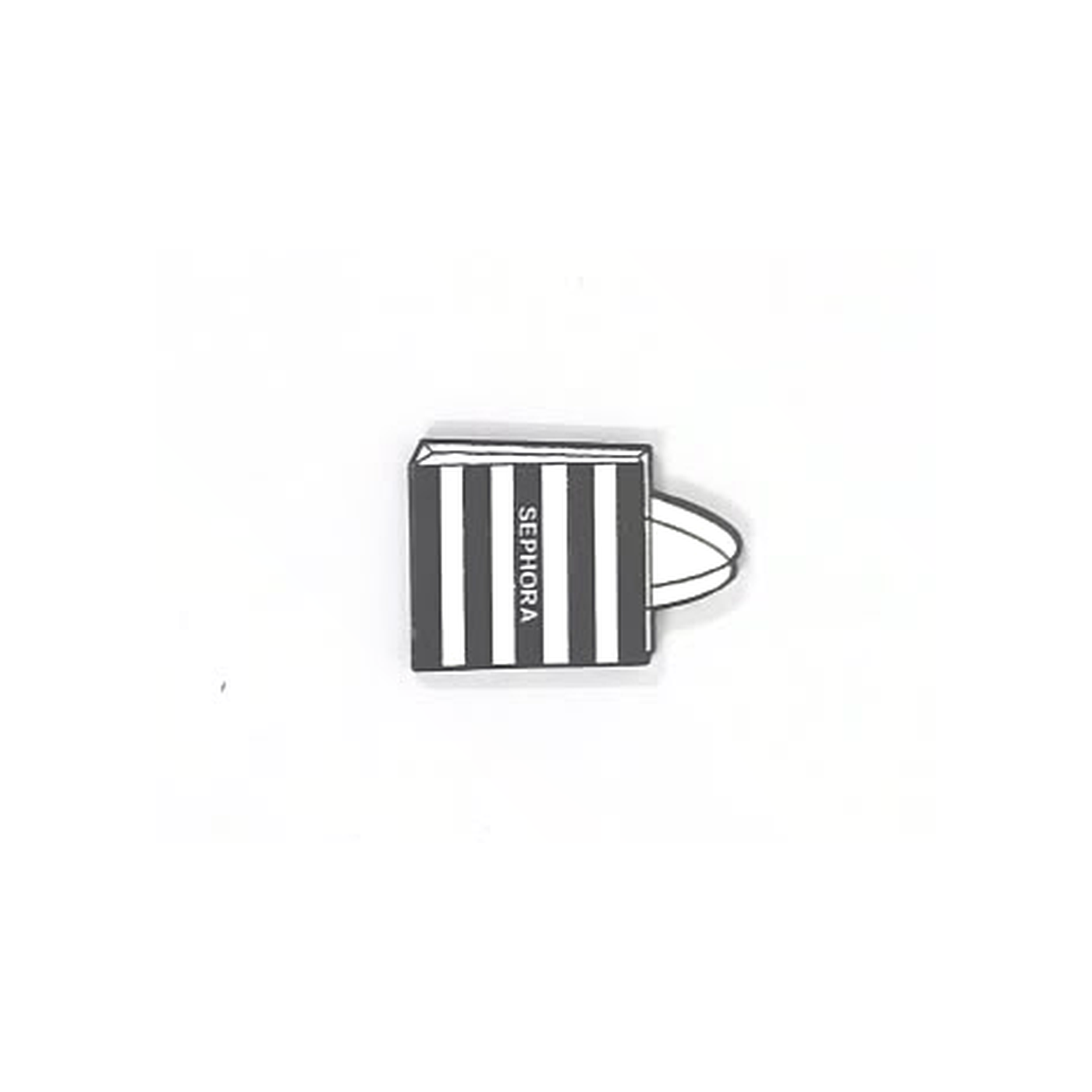 Sephora Shopping Bag Metal Sticker - SKU MS-016