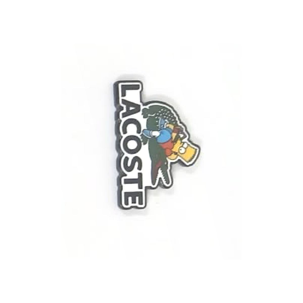 Lacoste Cartoon Metal Sticker - SKU MS-017