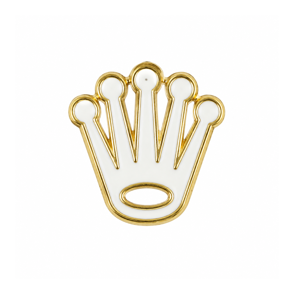 Rolex Crown Metal Sticker - SKU MS-018