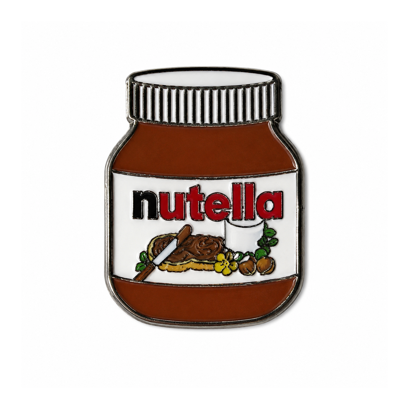 Nutella Jar Metal Sticker - SKU MS-019
