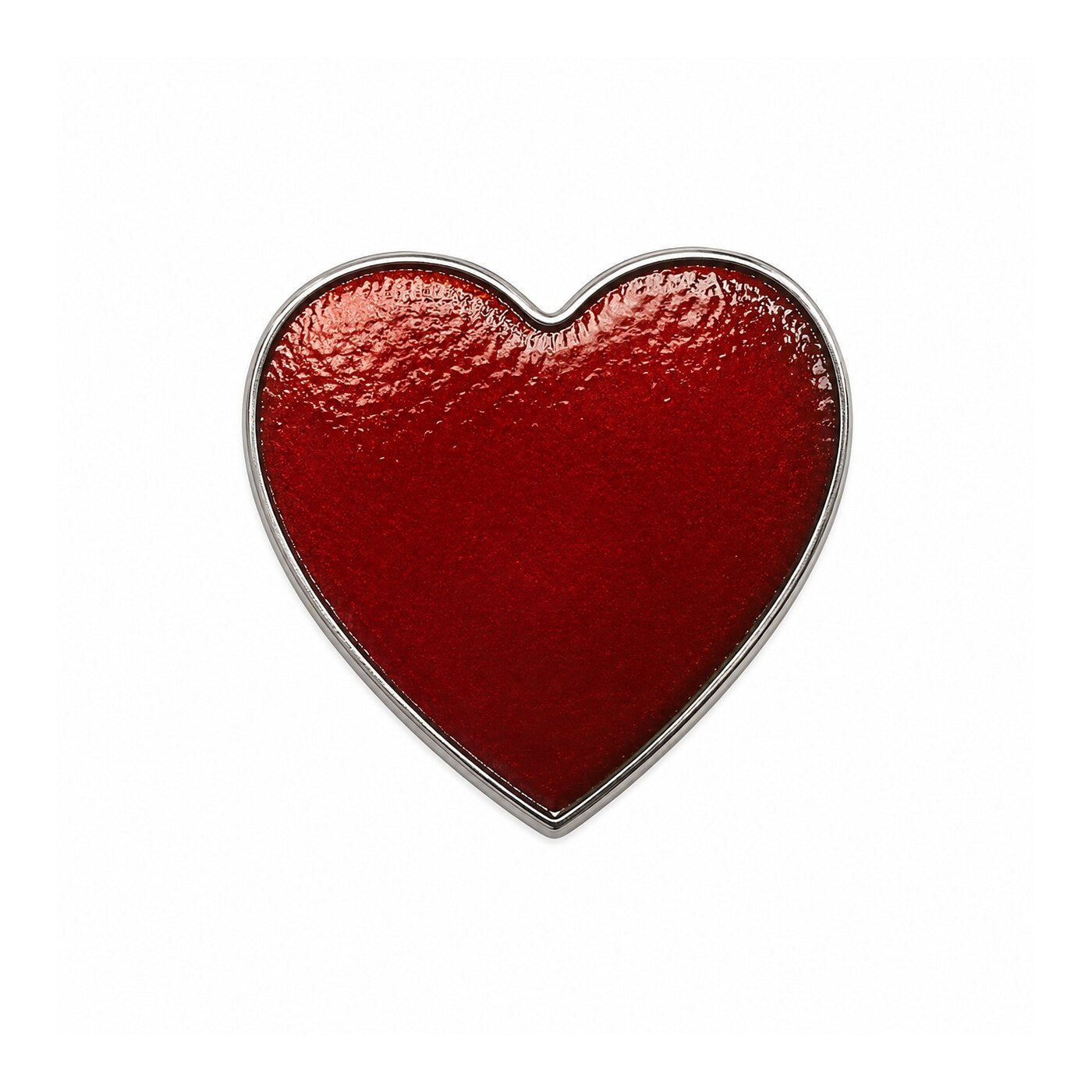 Red Heart Metal Sticker - SKU MS-047