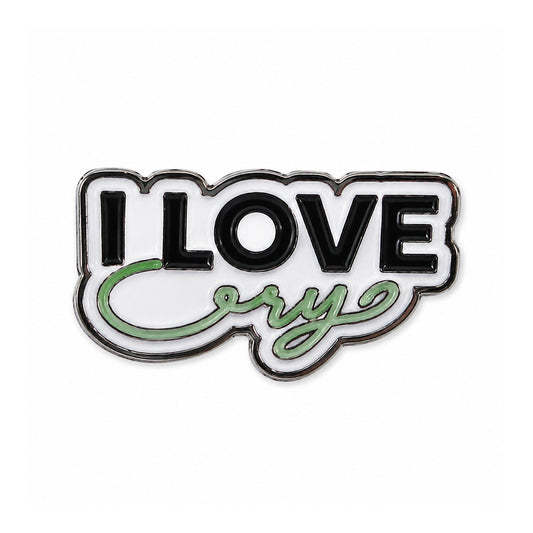 Love Cry Lettering Metal Sticker - SKU MS-051