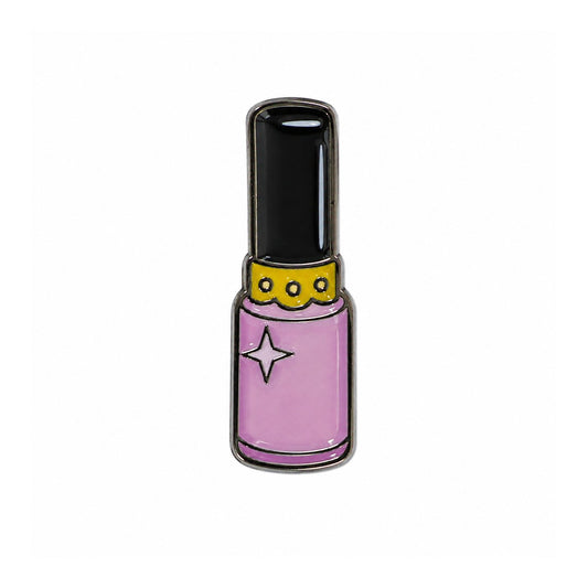 Pink Cosmetic Bottle Metal Sticker - SKU MS-054