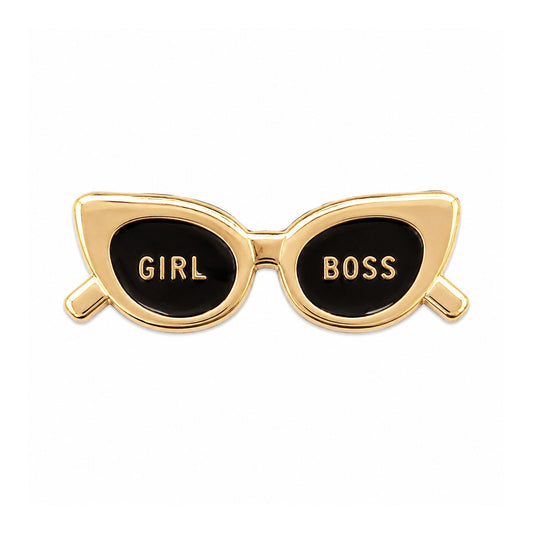 Girl Boss Sunglasses Metal Sticker - SKU MS-059