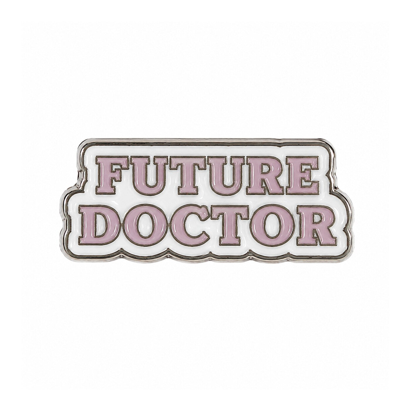 Future Doctor Metal Sticker - SKU MS-094