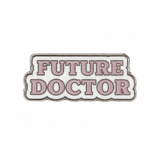 Future Doctor Metal Sticker - SKU MS-094
