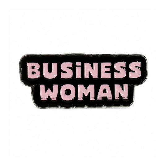 Business Woman Metal Sticker - SKU MS-097