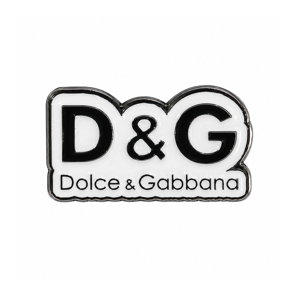 Dolce & Gabbana Logo Metal Sticker - SKU MS-110