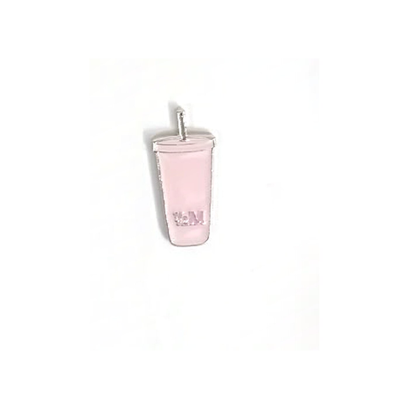 Pale Pink YAY Tumbler Metal Sticker - SKU MS-129