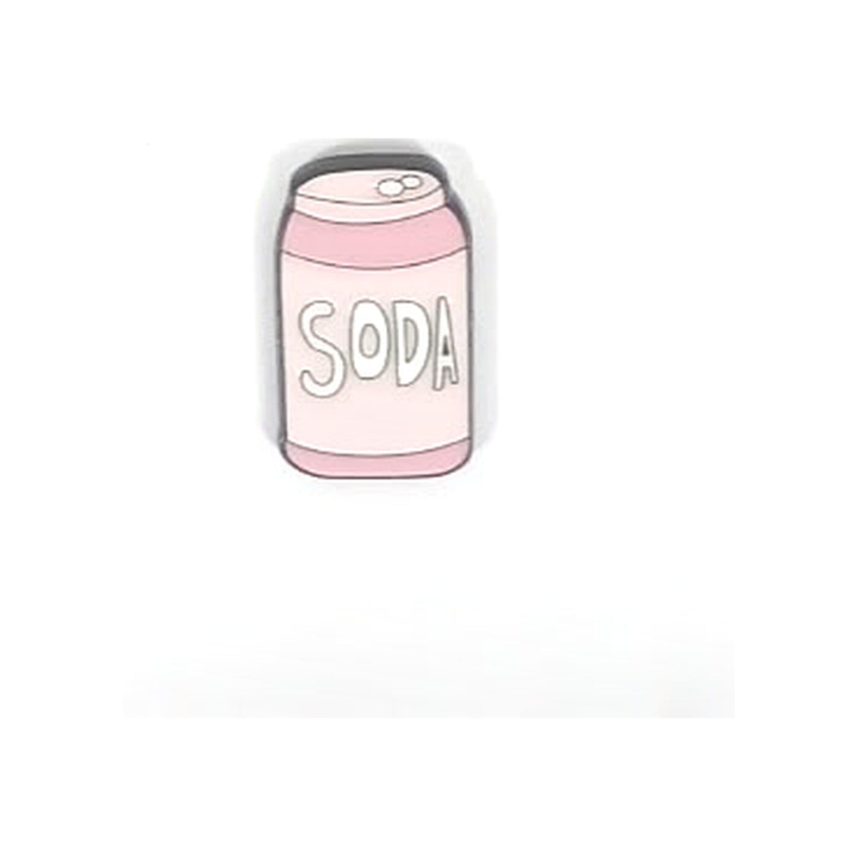 Pink Soda Can Metal Sticker - SKU MS-130