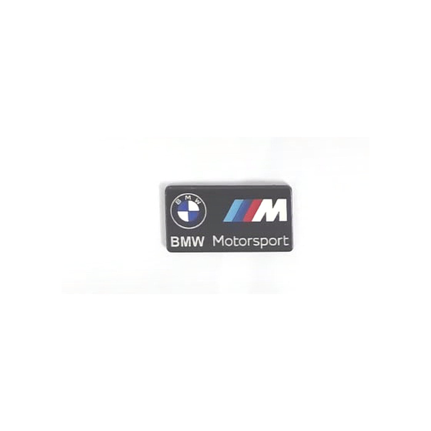 BMW Motorsport Badge Metal Sticker - SKU MS-140