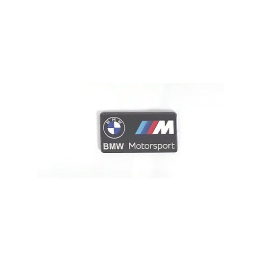 BMW Motorsport Badge Metal Sticker - SKU MS-140