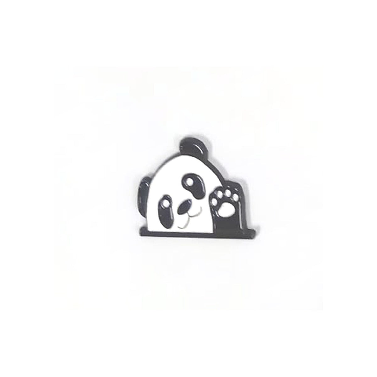 Peeking Panda Metal Sticker - SKU MS-148