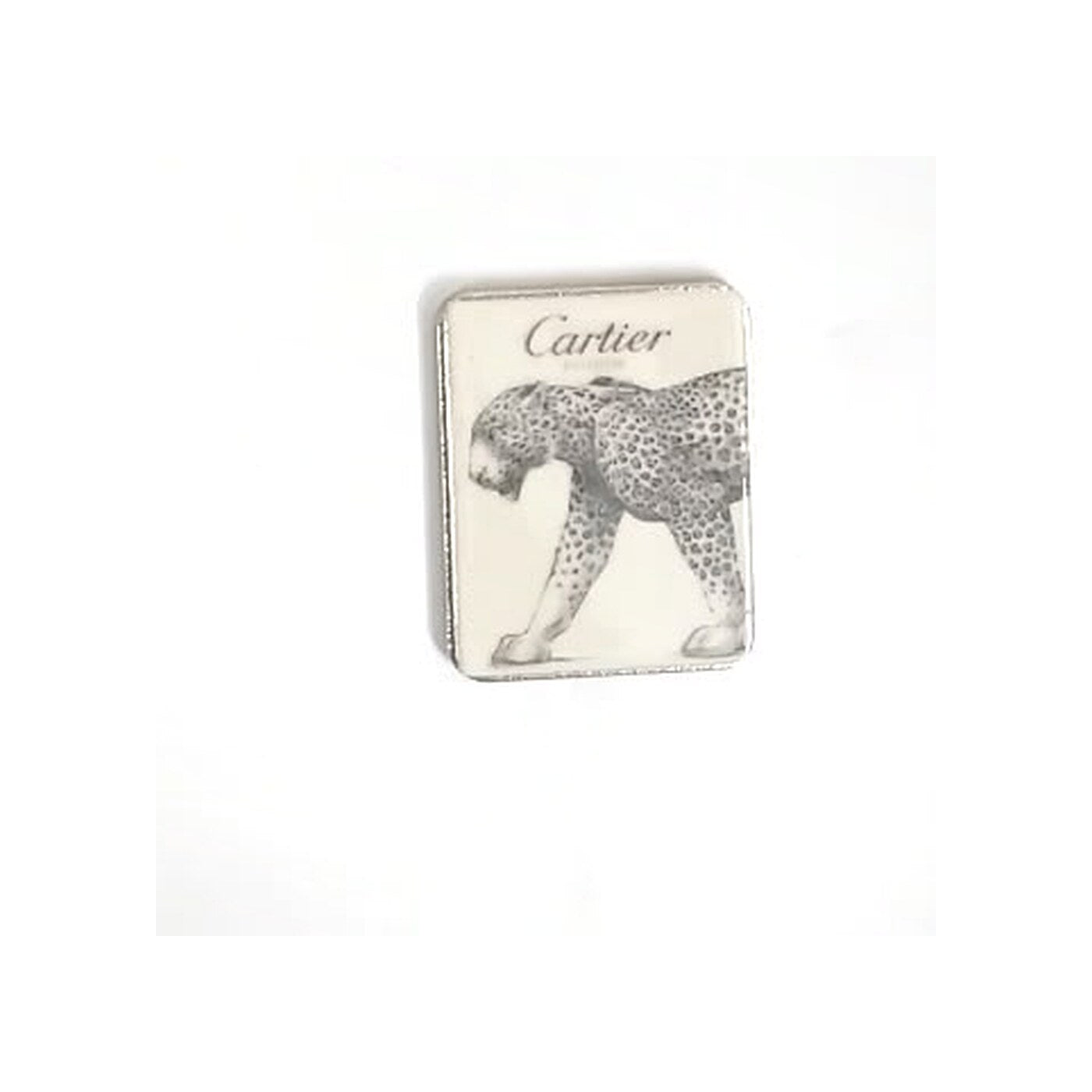 Cartier Leopard Badge Metal Sticker - SKU MS-159