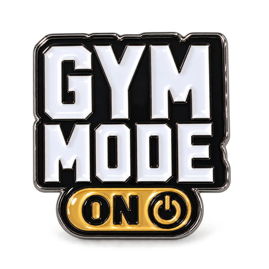 Gym Mode On Metal Sticker