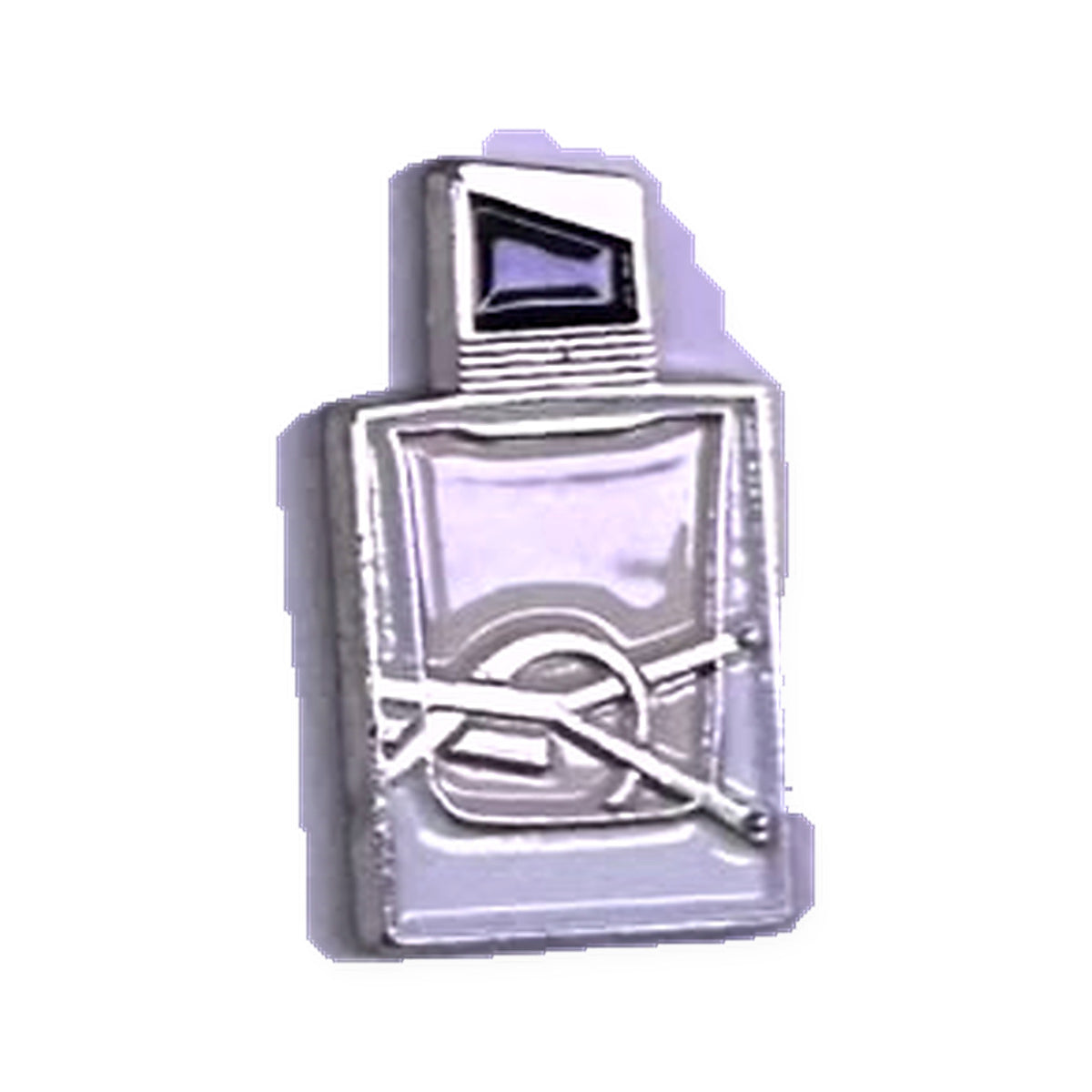 Silver YSL Perfume Metal Sticker