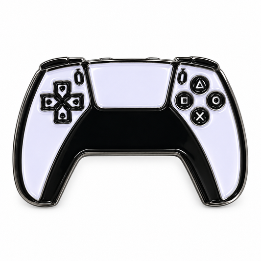 Game Controller Metal Sticker MS-207 on white background