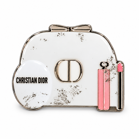 Christian Dior Makeup Compact Metal Sticker MS-215 on white background