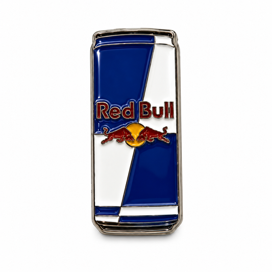 Red Bull Can Metal Sticker MS-223 on white background