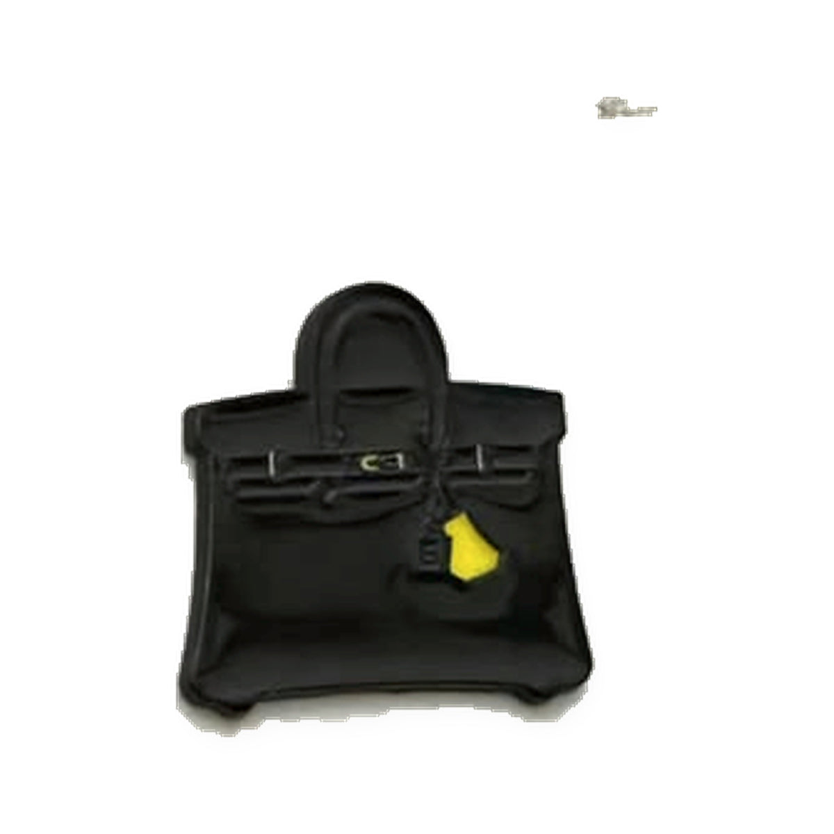 Black Designer Handbag Metal Sticker
