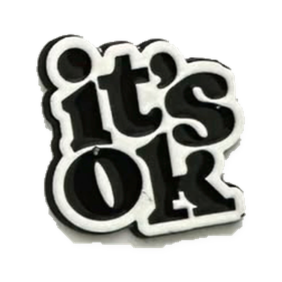 It's OK Metal Sticker