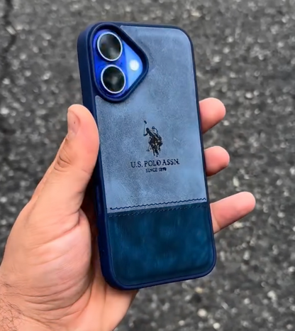 Suede Leather Polo Case