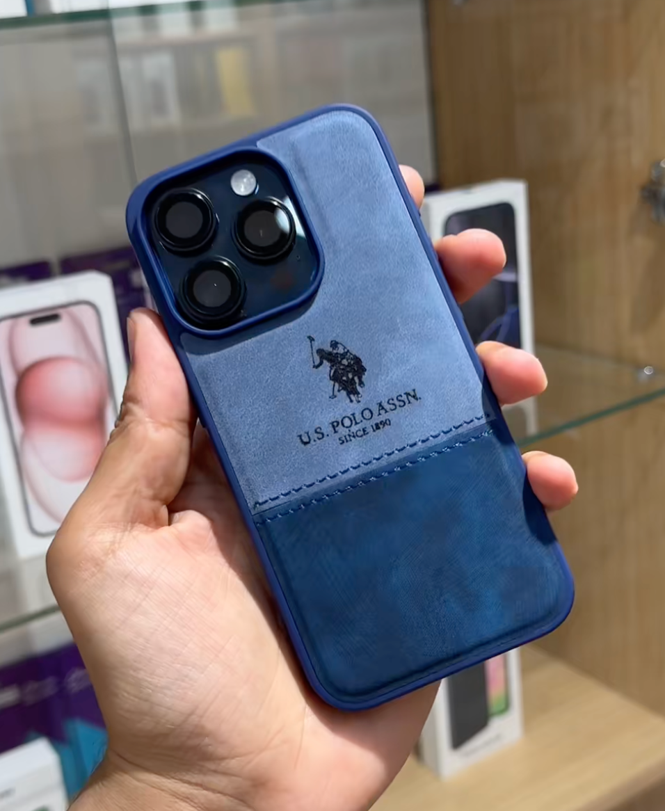 Suede Leather Polo Case