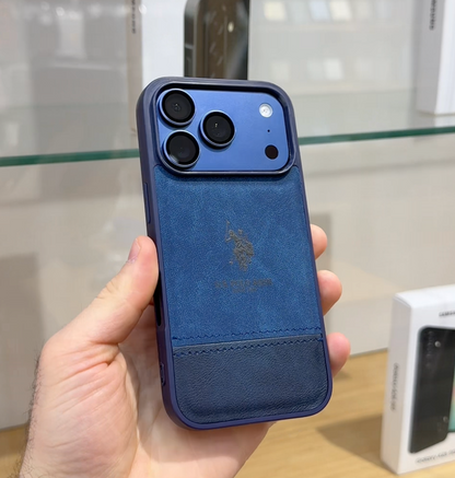 Suede Leather Polo Case