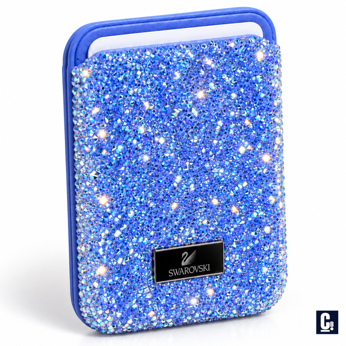 Aurora Crystal MagSafe Wallet — Blue | CB Studio | color=blue | view=detail