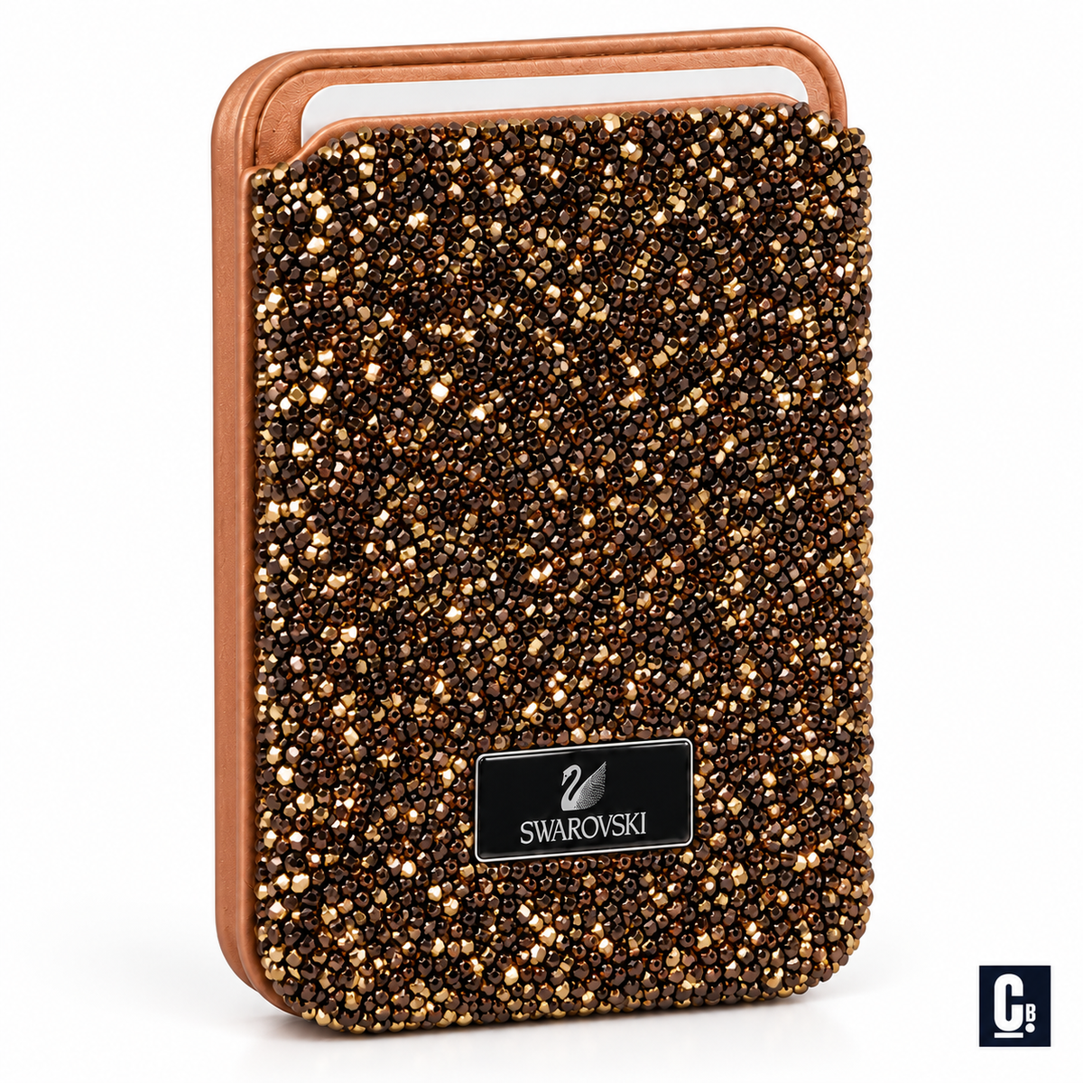 Aurora Crystal MagSafe Wallet — Bronze | CB Studio | color=bronze | view=detail