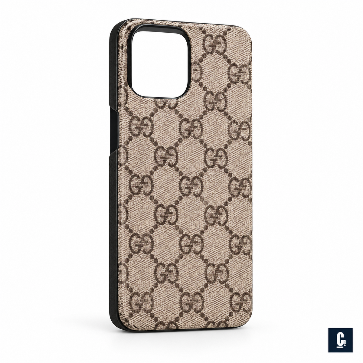 Interlock Canvas Case — Beige | CB Studio | color=beige | view=angle