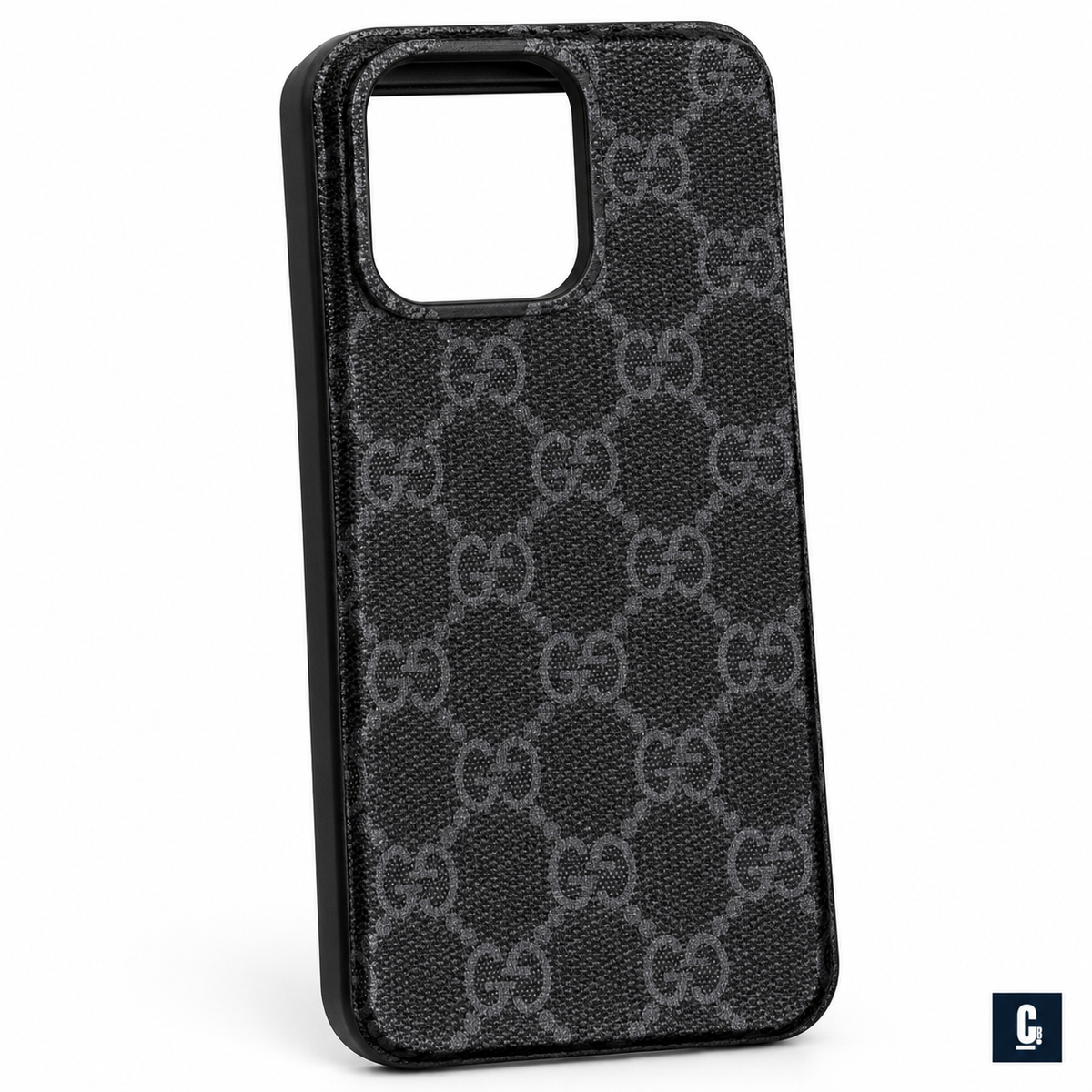 Interlock Canvas Case — Charcoal | CB Studio | color=charcoal | view=detail