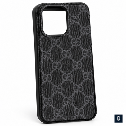 Interlock Canvas Case — Charcoal | CB Studio | color=charcoal | view=detail