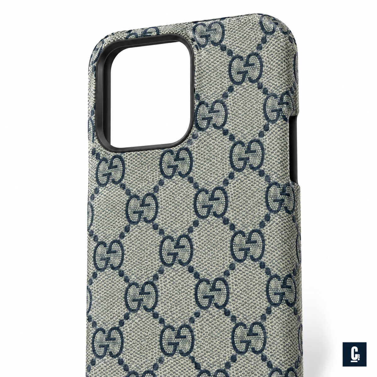 Interlock Canvas Case — Green Grey | CB Studio | color=green-grey | view=detail