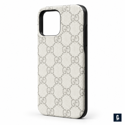 Interlock Canvas Case — Ivory | CB Studio | color=ivory | view=angle